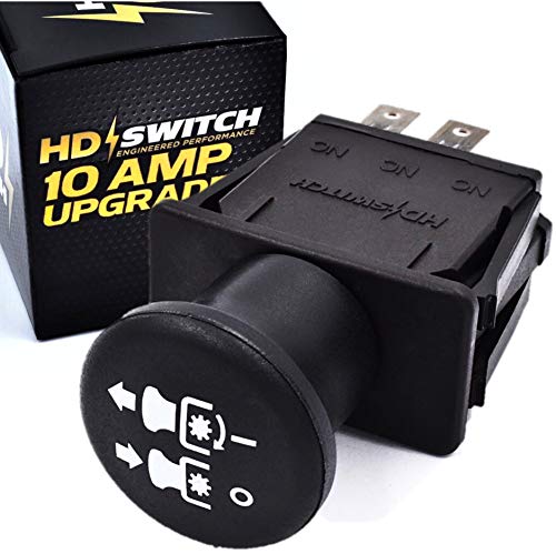 HD Switch 10 AMP Upgrade Blade Clutch PTO Switch Replaces Toro 93-9998 95-7489 92-6787 92-6788 – TimeCutter Z4200 Z4220 Z5000 Z5020 Z5030 Z5035 Z5040 Z5060 & Many More