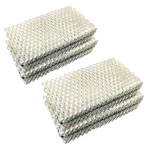 HQRP Humidifier Wick Filter Compatible with Sears Kenmore 14909, 14912, 32-14912, 42-14912, Emerson Essick Air AIRCARE HDC-2R & HDC-411, BestAir E2R Replacement, 4-Pack