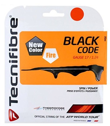 Tecnifibre Black Code Tennis String Fire (17G) | The Storepaperoomates Retail Market - Fast Affordable Shopping