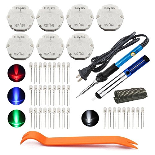 Zinger Instrument Cluster Gauge Stepper Motor Repair Kit X27 168 Fits 03-06 GM Chevy Silverados Tahoes Yukons(7Motors+36Led Light Bulbs+Soldering Iron+Solder Sucker+Remove Tool+Flux Rosin Core Solder) | The Storepaperoomates Retail Market - Fast Affordable Shopping