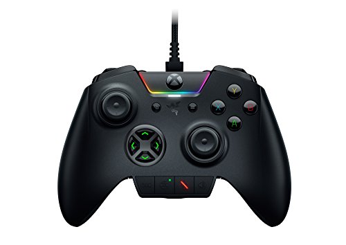 Razer Wolverine Ultimate Officially Licensed Xbox One Controller: 6 Remappable Buttons and Triggers – Interchangeable Thumbsticks and D-Pad – For PC, Xbox One, Xbox Series X & S – Black