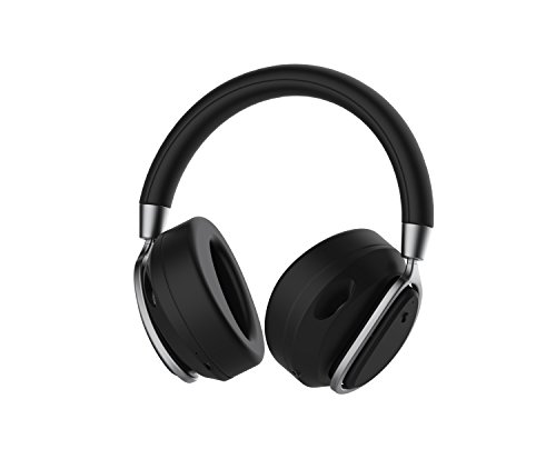 Defunc Mute Wireless Headphones with Active Noise Cancellation – Black (Black)