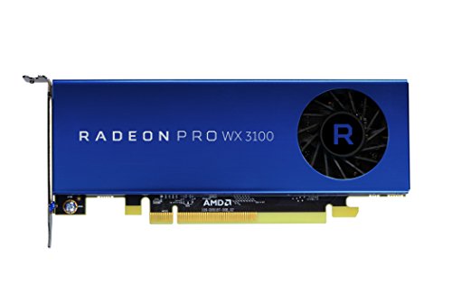 AMD Radeon Pro WX 3100 Graphic Card – 1.22 GHz Core – 4 GB GDDR5 – Half-Length – Single Slot Space Required