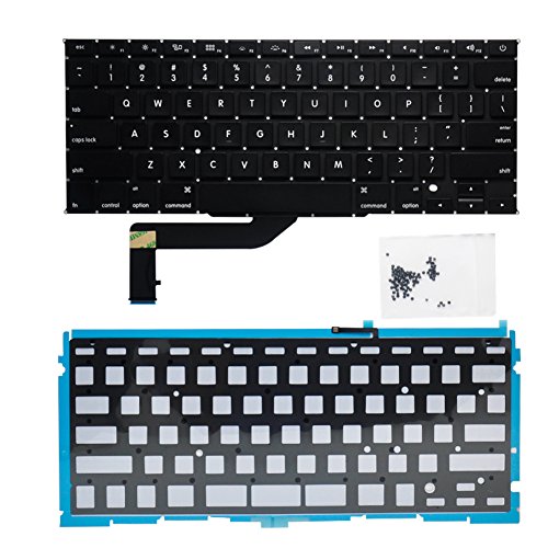 Padarsey Replacment US Layout Backlit Keyboard Compatible with MacBook Pro 15″ A1398 2013 2014 2015 Retina W/Screws(2013 Year Just can fit Late) | The Storepaperoomates Retail Market - Fast Affordable Shopping