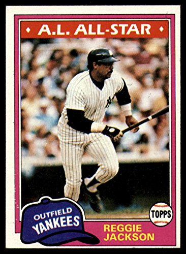 Baseball MLB 1981 Topps #400 Reggie Jackson Near Mint Yankees