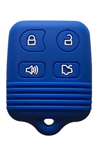 Rpkey Silicone Keyless Entry Remote Control Key Fob Cover Case protector Replacement Fit For Ford Mustang Edge Escape Expedition Explorer Focus Escort Lincoln Mercury CWTWB1U331 GQ43VT11T