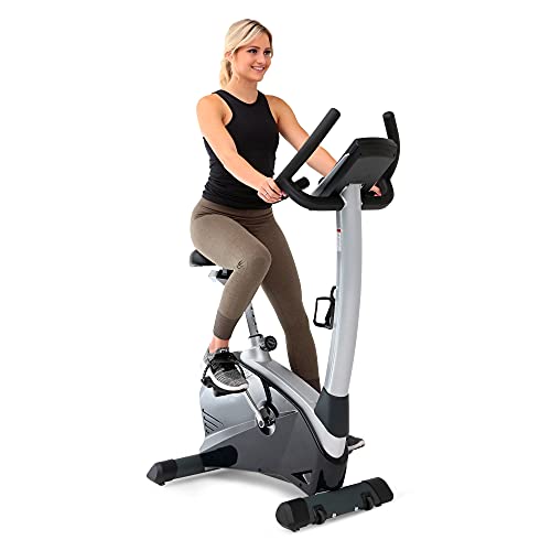 3G Cardio Elite UB Upright Bike – Commercial Grade – Compact Footprint – Ultra Comfortable Seat – Magnetic Resistance – 350 LB User Capacity