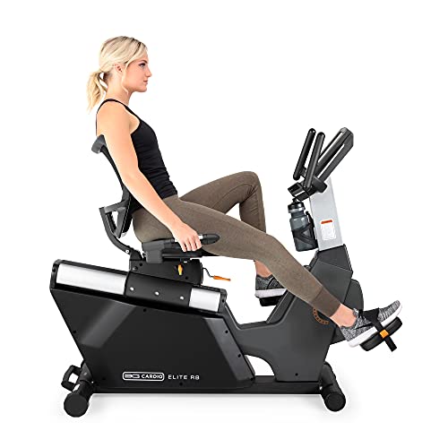 3G Cardio Elite RB Exercise Bike, Recumbent – Commercial Grade – Compact Footprint – Ultra Comfortable Seat – Magnetic Resistance – 350 LB User Capacity