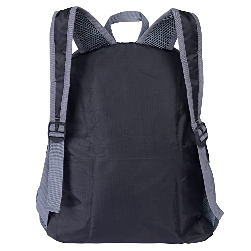 CampTeck U6699 Foldable Backpack Ultra-Light Portable Backpack Black 4.2 gal | The Storepaperoomates Retail Market - Fast Affordable Shopping