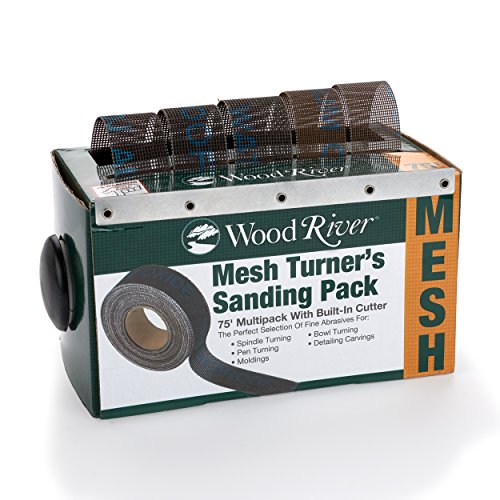 WoodRiver Woodturner’s Mesh Sanding Pack