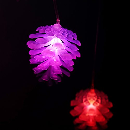 Color Changing Solar Power Wind Spinner Mobiles Light for Home Garden Patio Lawn Landscape Pond Pool Yard Decor, Pine Cones LED Night Light Hanging Lamp (Pine Cones) | The Storepaperoomates Retail Market - Fast Affordable Shopping