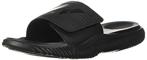 adidas Men’s Alphabounce Slide Sport Sandal, Black/Black, 8 M US