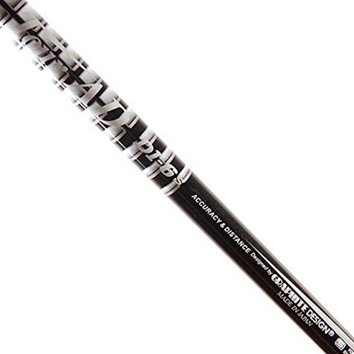 Graphite Design Tour AD DI 60g Driver Shaft – Black – Includes Adapter & Grip (Ping G25, S – 65g)