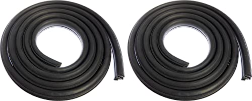 APDTY 140004×2 Body Mounted Rubber Door Weatherstrip Seal Fits Left & Right Replaces 3C3Z-2520708-AA