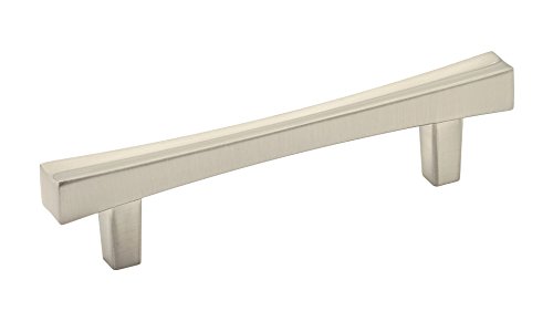 Richelieu Hardware BP722796195 Westmount Collection 3 3/4-in (96 mm) Center, Transitional Cabinet Pull, Brushed Nickel | The Storepaperoomates Retail Market - Fast Affordable Shopping