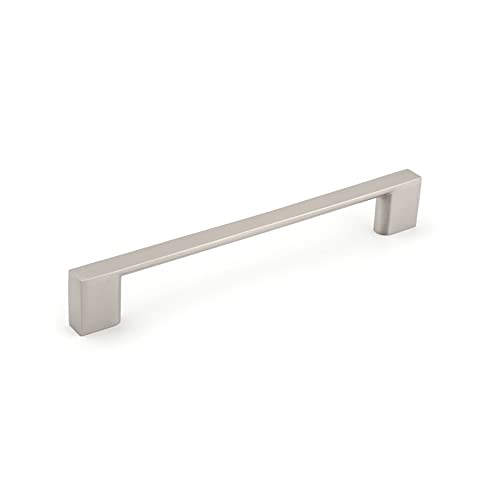 Richelieu Hardware H8310128BNT 5-1/16 in (128 mm) Center-to-Center, Contemporary Cabinet Pull, Brushed Nickel