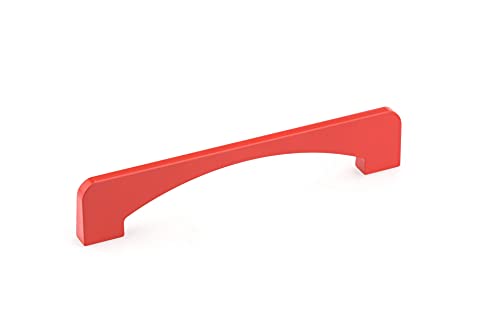 Richelieu Hardware BP777816080 Cosenza Collection 6 5/16 in (160 mm) Center Red Contemporary Cabinet Pull
