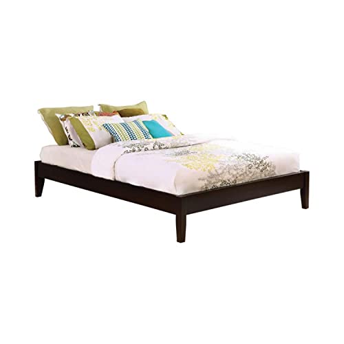 Coaster Home Furnishings Platform Bed, Cappuccino