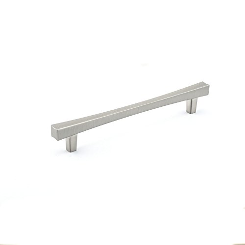 Richelieu Hardware BP7227160195 Westmount Collection 6 5/16-in (160 mm) Center, Transitional Cabinet Pull, Brushed Nickel