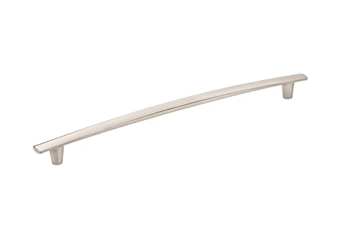 Richelieu Hardware BP2323320195 Kensington Collection 12 5/8 in (320 mm) Center Brushed Nickel Contemporary Cabinet Pull