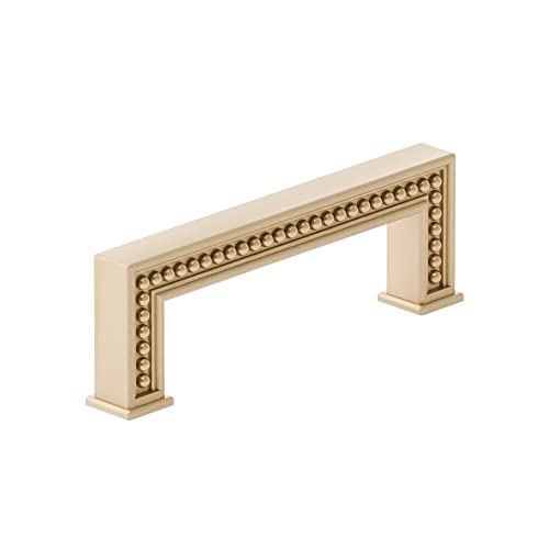 Richelieu Hardware BP879596CHBRZ Torcello Collection 3 25/32 in (96 mm) Center Champagne Bronze Transitional Cabinet Pull