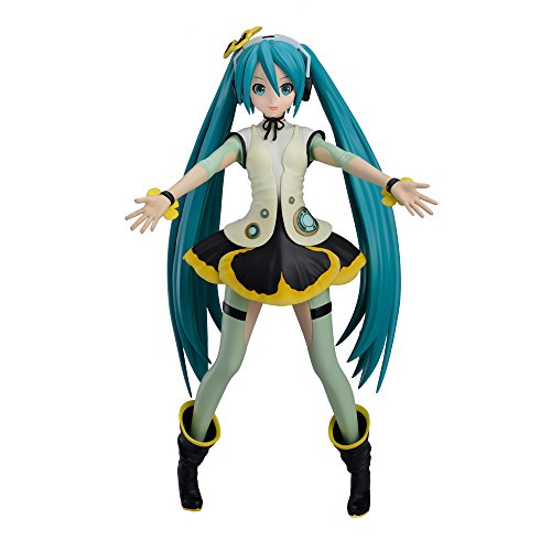 Sega Project Diva Arcade Future Tone Hatsune Miku Super Premium Action Figure Pansy, 9″