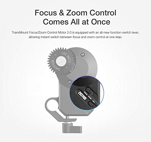Zhiyun CMF-06 TransMount Servo Follow Focus/Zoom Controller for Zhiyun WEEBILL S/Crane 3/Crane 3S/ Crane 2S Gimbal Handheld Stabilizer | The Storepaperoomates Retail Market - Fast Affordable Shopping