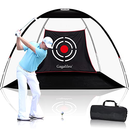 Golf Nets for Backyard Driving Golf Practice Net Golf Net for Indoor Use Golf Hitting Nets 10X7X6FT Home Driving Range with Target and Carry Bag