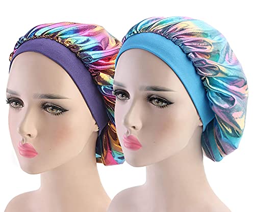 Kids Bonnets for Girls Sleeping Bonnets for Kids Curly Hair Satin Sleep Caps for Kids Satin Night Cap for Kids Girls