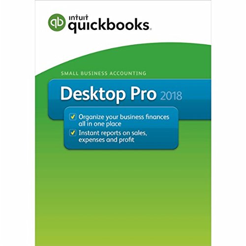 Intuit QuickBooks PRO 2018 – Retail Green Box Package – Authentic Intuit Product