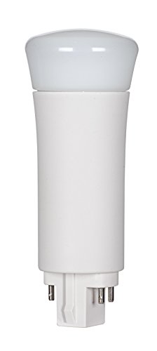 SATCO Products, Inc Satco S29858 Transitional Light Bulb in White Finish, 4.69 inches, Frosted