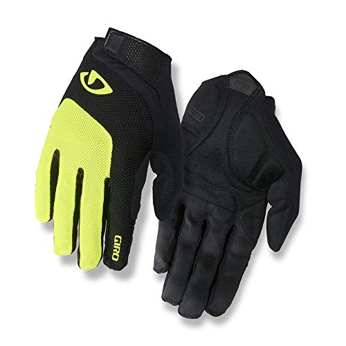 Giro Bravo Gel LF Mens Road Cycling Gloves – Highlight Yellow (2023), Small