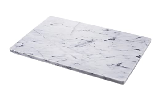 JEmarble Pastry Board 16×20 inch with Non-Slip Rubber Feets for Stability Perfect for Keep the Dough Cool and Chocolate Tempering(Premium Quality)
