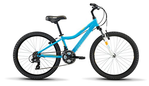 Diamondback Bicycles Lustre 24 Youth Girls 24″ Wheel Mountain Gike, Blue