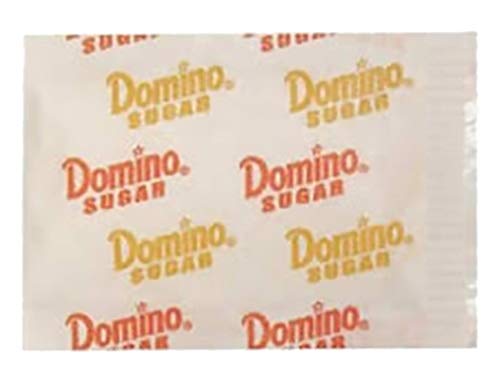 Domino Premium Pure Cane Granulated Sugar Packets, 2000 Count (Pack of 1)