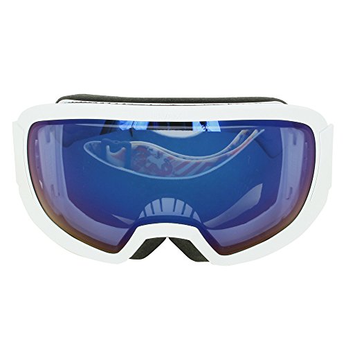 Uvex Supersonic Adult Contest FM Snow Goggles, White Mat, One Size