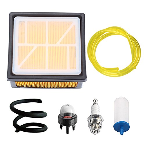 Hipa 574362302 Air Filter Compatible with K760 K 760 K770Concrete Cut Off Saw K 770 Power Cutter Tune Up Kit 574362301 506264101 Primer Bulb