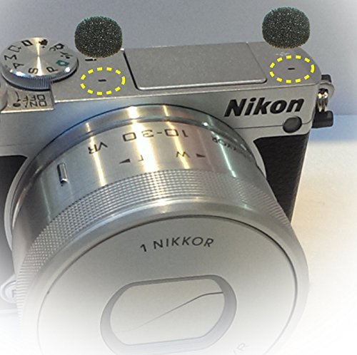 Taiwan Gomet Sony RX100 A6500 A7 Canon EOS R Nikon Z6 Z7 Camera Mic Wind muff windscreen x 3 Packet(6 pcs)