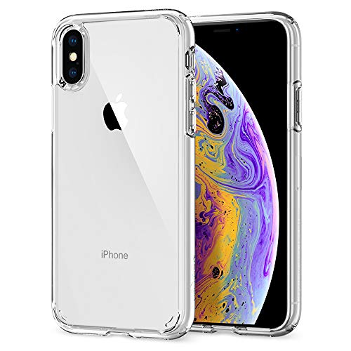Spigen Ultra Hybrid Designed for iPhone Xs Case (2018) / Designed for iPhone X Case (2017) – Crystal Clear