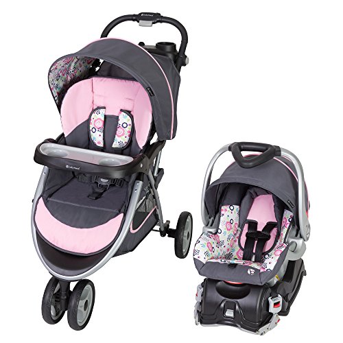 Baby Trend Skyview Travel System, Flora, 1 Count (Pack of 1)