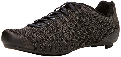 Giro Empire E70 Knit Mens Road Cycling Shoe − 48, Black/Charcoal Heather (2021)