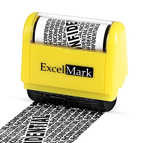 ExcelMark Rolling Identity Theft Stamp (Large) | The Storepaperoomates Retail Market - Fast Affordable Shopping