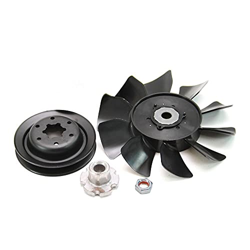 Husqvarna 584285002 Lawn Tractor Transaxle Fan and Pulley Kit (Replaces 584287201) Genuine Original Equipment Manufacturer (OEM) Part