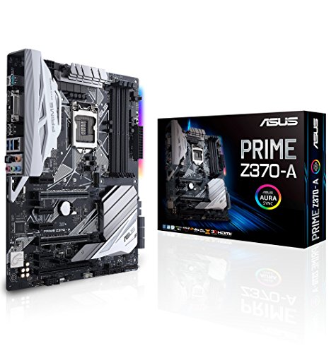 ASUS PRIME Z370-A LGA1151 DDR4 DP HDMI DVI M.2 USB 3.1 Z370 ATX Motherboard with USB 3.1 for 8th Generation Intel Core Processors
