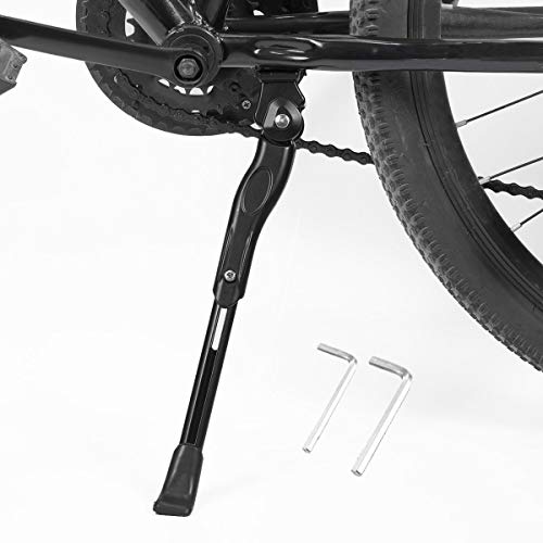 BESTCAN Bicycle Kickstand Adjustable Aluminum Alloy Bike Kickstand for 22“ 24” 26“ 27.5“ Mountain Bike/Road Bicycle/BMX/MTB/City Commuter Bike/Kids Bike/Sports Bike/Adult Bike | The Storepaperoomates Retail Market - Fast Affordable Shopping