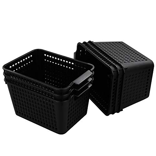 Plastic Storage Basket Desktop Organizer, Set of 6 (Begale)