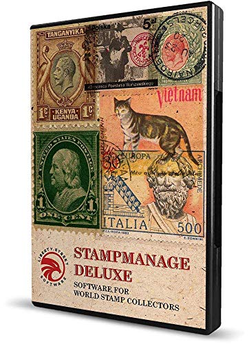 Stamp Collecting Software – StampManage Deluxe With SCOTT Catalog Numbers. Inventory Your World Stamp Collection. Database of 750,000 postage stamps