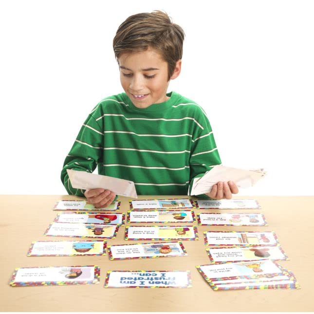 Really Good Stuff When I Am Frustrated Card Set for The Classroom or at Home Kids Activity – Grade K-3 – Help Kids Identify Emotions with Techniques on How to Manage Feelings and Emotions | The Storepaperoomates Retail Market - Fast Affordable Shopping