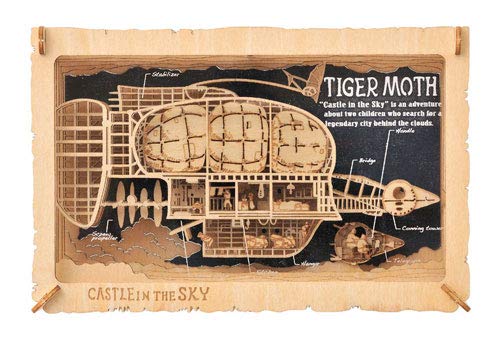 ensky Studio Ghibli Movie Castle in the Sky Laputa Tiger Moss Paper Theater