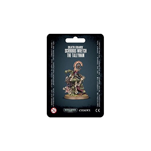 Games Workshop 99070102003 “Death Guard Scribbus Wretch The Tallyman Miniature